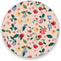 Coasters for Drinks Coaster Drink Set Decorative Coffee Table Desk Cup Mat Spring Cute Cork Bar Backing Round Home Decor Cute Cherry Blue Flowers26