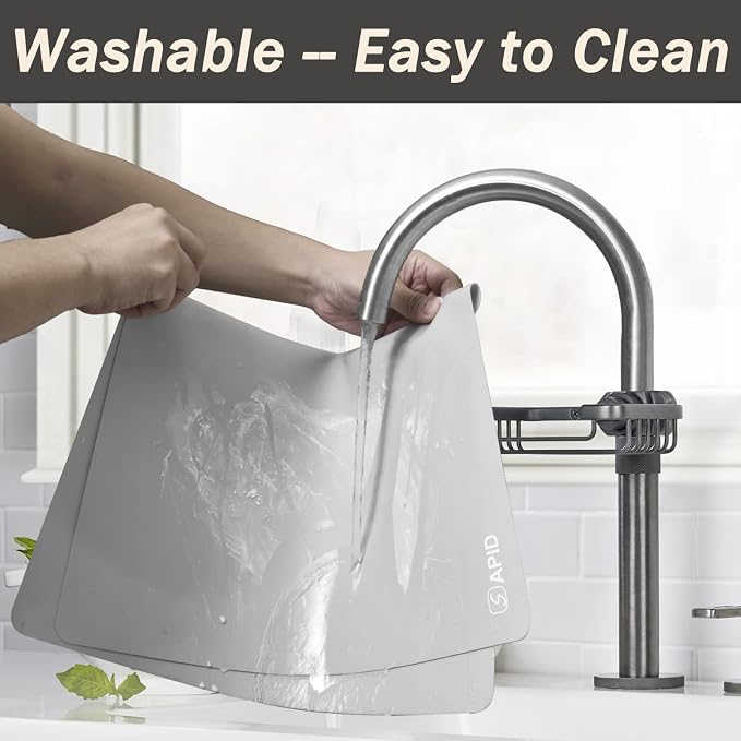 Extra Large Silicone Mat Kitchen Counter Heat Resistant Table Mat 36" x 24" | - Image 5