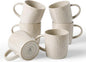 famiware Coffee Mugs Set of 6, Meteor 13 oz Ceramic Mug Cup Set by Famiware