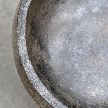 Uttermost Brixton 14" Wide Black Terracotta Modern Decorative Bowl