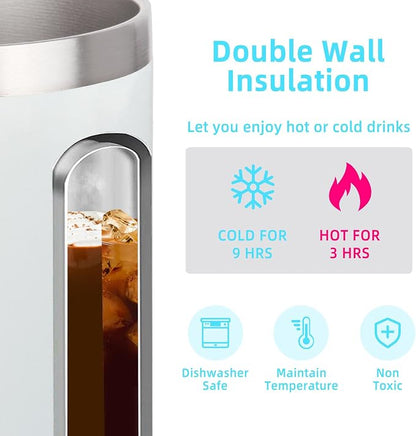 Volhoply 14oz sublimation Insulated Stainless Steel Coffee Mug - Image 5
