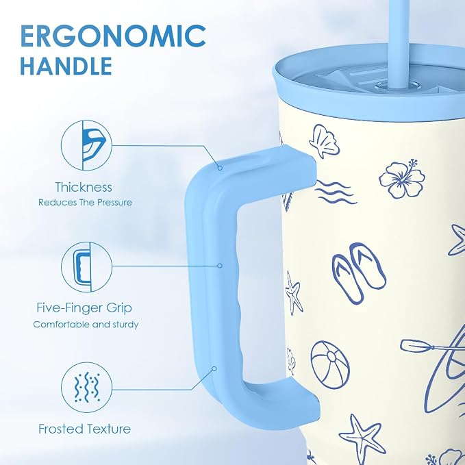 SANDJEST Beach 40oz Tumbler - Image 3