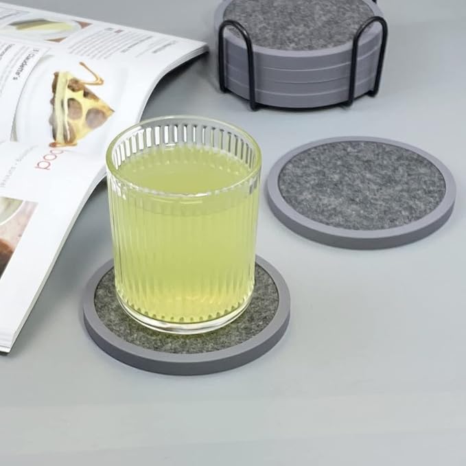 Absorbent Coasters for Drinks - Image 3