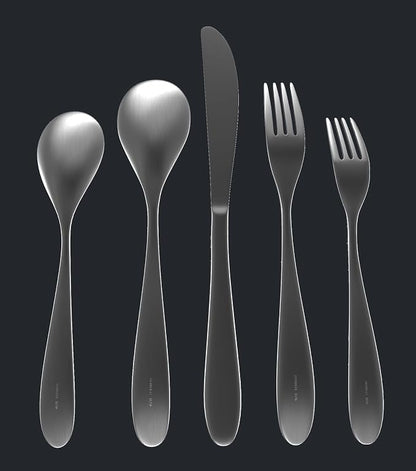 Silverware Set for 8 | 18/10 Stainless Steel Flatware Set | Mirror Finish - Image 3