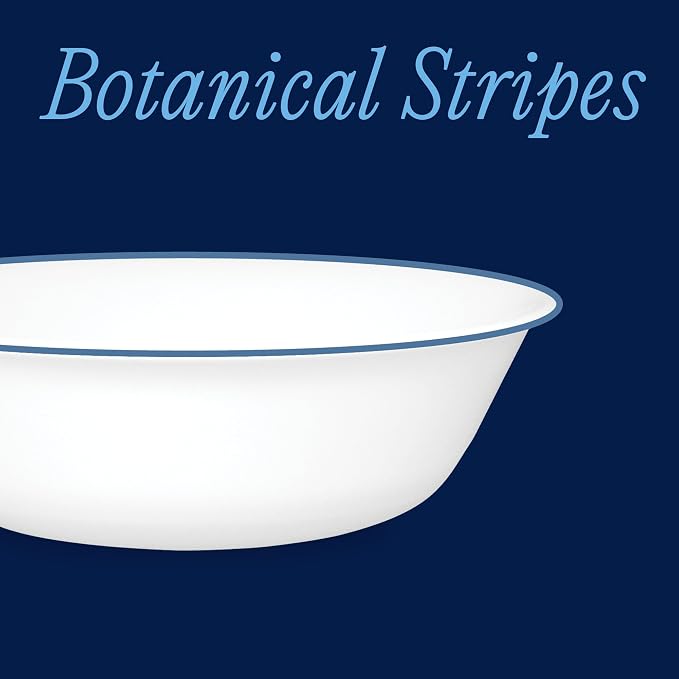 Corelle 6-Piece 18oz Round Bowls Vitrelle Triple Layer Glass, Cereal and Snacks - Image 2