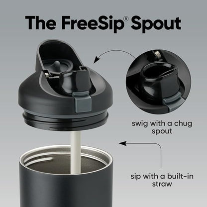 Owala FreeSip Tumbler Stainless Steel Water Bottle 40 oz Sugar High | - Image 3