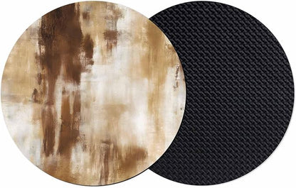 Abstract Minimalist Coasters Set of 2, Absorbent Coasters by Unknown