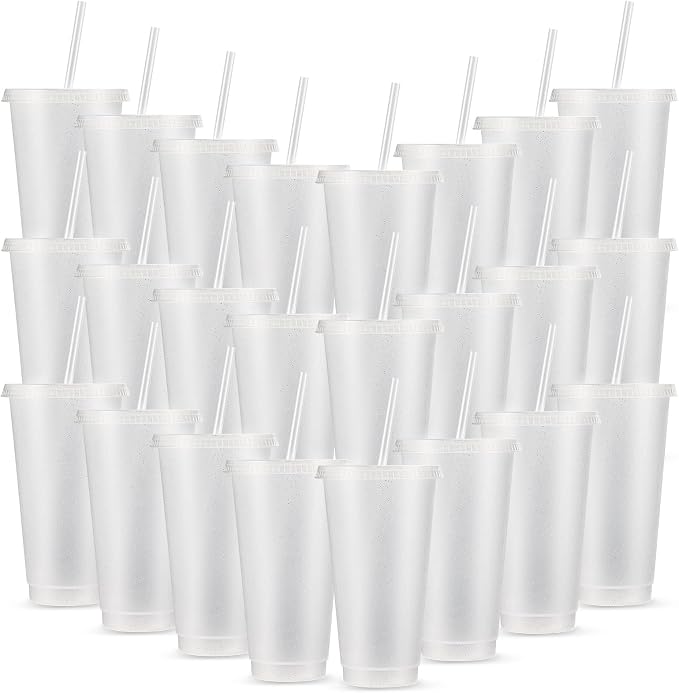 Amyhill 24 Pcs Reusable Cups by Amyhill