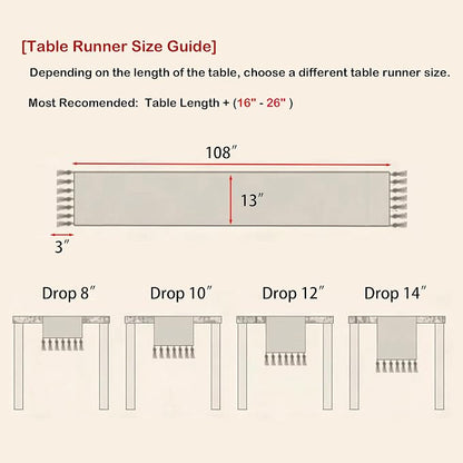 Cotton Farmhouse Table Runner - Image 5