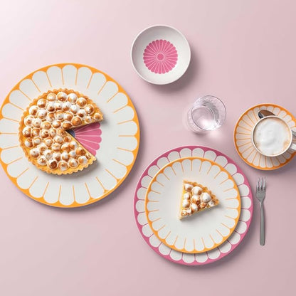 Villeroy & Boch Fleur Cassis Dessert Bowl, Creamy White/Pink, 3.75 oz | Creamy - Image 7