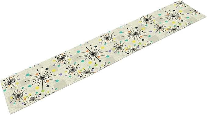Mid Century Geometric Table Runner, Table Runners - Image 7