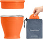 TakeToday Collapsible Cup 8 oz, Foldable by TAKETODAY
