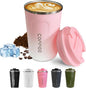 SPLMIFA Travel Coffee Mug Leak-Proof, Reusable Coffee Cups by SPLMIFA