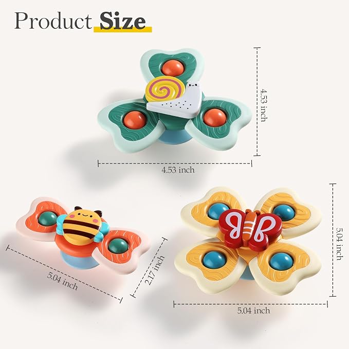 Suction Cup Spinner Airplane Travel Toys - Image 7