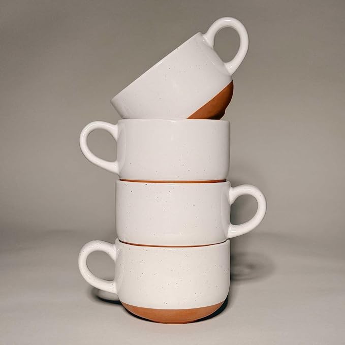 Mora Ceramics 8oz Cappuccino Mug Set of 4 - Image 8
