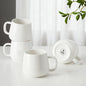 Teocera Coffee Mugs Set of 4-12oz Chip-Resistant Ceramic Cups by Teocera