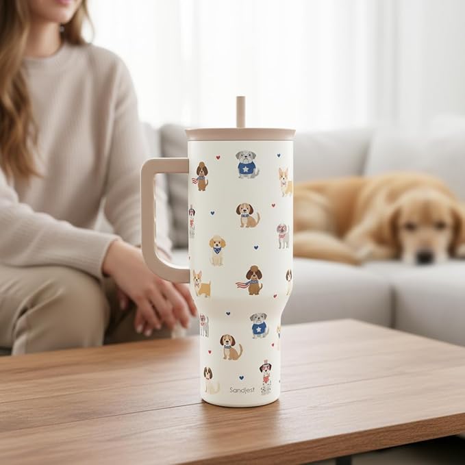 SANDJEST Dogs 40oz Tumbler - Image 7