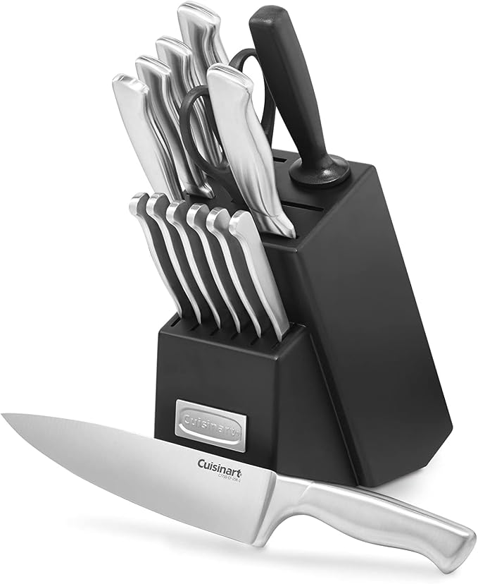 Cuisinart 15-Piece Stainless Steel Hollow Handle Block Set, C77SS-15PK | by Cuisinart