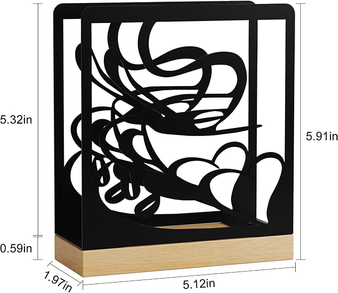 Metal Napkin Holder for Table - Image 3