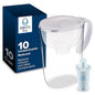Brita Large 10 Cup Water Filter Pitcher, 1 BritaPlus Filter, Everyday, Clear (Package May Vary)