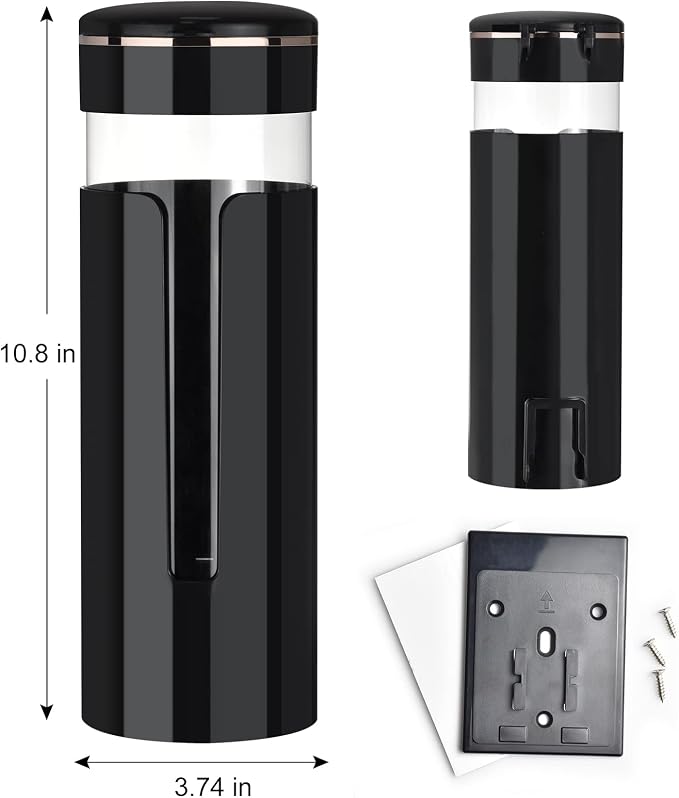 Cup Dispenser, Wall Mount Water Cooler Cup Dispenser | fits 4-7 oz Disposable - Image 2