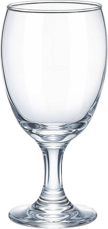 Patelai Set of 1 Water Goblet, 16 oz Clear Drinking Glasses Bulk Dishwasher Safe by Patelai