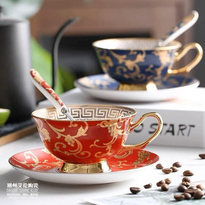 Bone China Cup& Saucer Set - Image 8