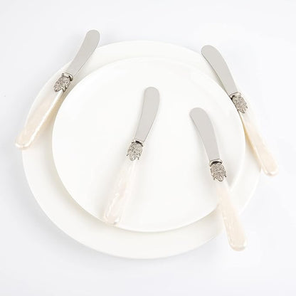 REVERIE Collection 4-piece Stainless Steel Butter Spreader Cheese Knife - Image 6