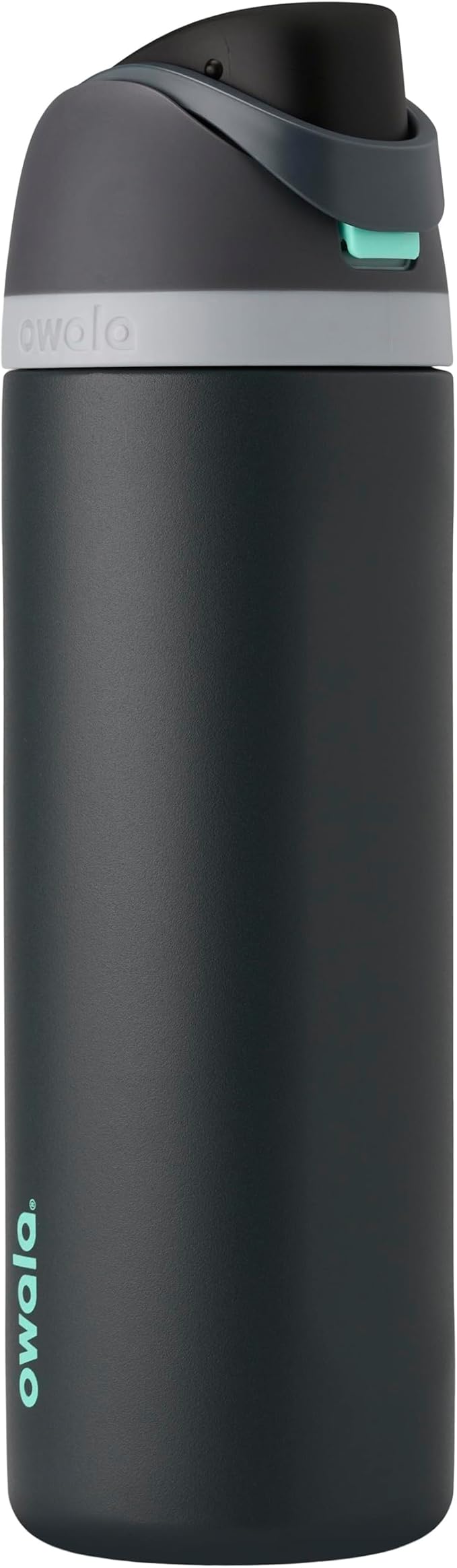 Owala FreeSip Stainless Steel Water Bottle 24 oz Foggy Tide by Unknown