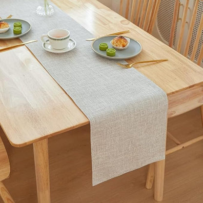 ZAIIVE Polyester Table Runner, Minimalist Style Table Runner 70 Inches Long - Image 2