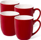 Urbanstrive 16 oz Large Coffee Mugs Set of 4 Ceramic Coffee Mug White Coffee by Urbanstrive