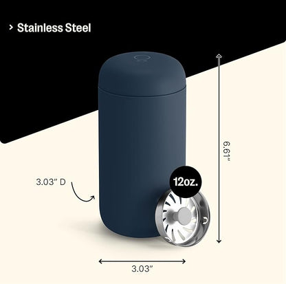 Fellow Carter Move Ceramic Lined Travel Coffee Mug 12 oz Stainless Steel | No - Image 5