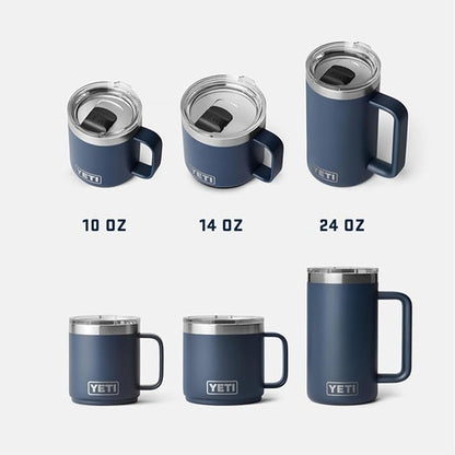 YETI Rambler 24 oz Ceramic Lined Stackable Mug 2.0, Vacuum Insulated, Stainless - Image 6