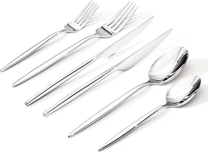 24 Piece Silverware Set for 4 by KINGSTONE