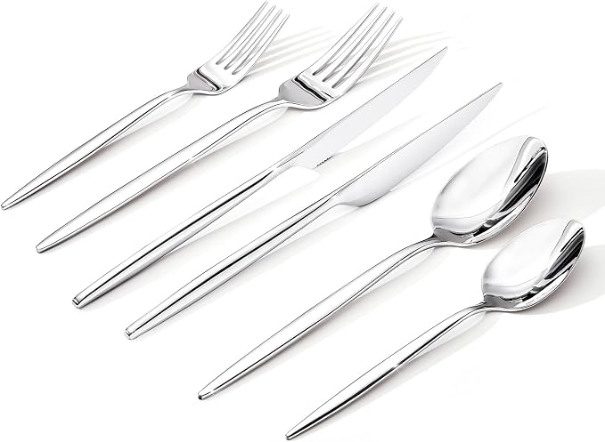 36 Piece Silverware Set for 6 by KINGSTONE