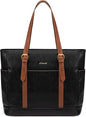LOVEVOOK Laptop Tote Bag for Women, Leather Work Computer Briefcase Bag | Large by LOVEVOOK