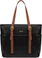 LOVEVOOK Laptop Tote Bag for Women, Leather Work Computer Briefcase Bag | Large by LOVEVOOK