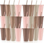 Skylety 24 Pcs Boho Plastic Cups by Skylety