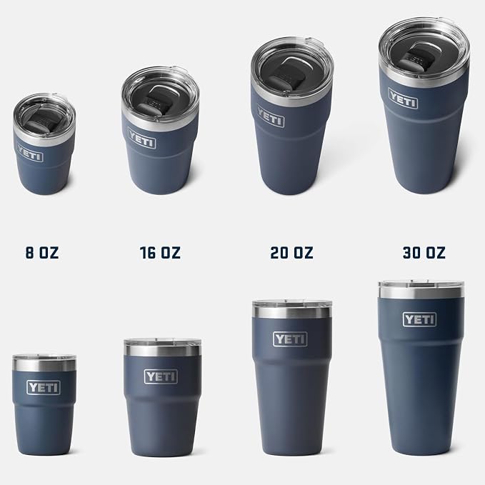 YETI Rambler 20 oz Stackable Tumbler, Stainless Steel, Vacuum Insulated - Image 8