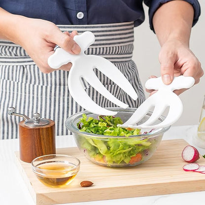 Salad Hands 2 Pack Plastic Salad Mixer Salad Servers Salad Claw - Image 3
