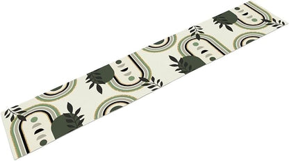 YCness Mid Century Boho Table Runner - Image 8