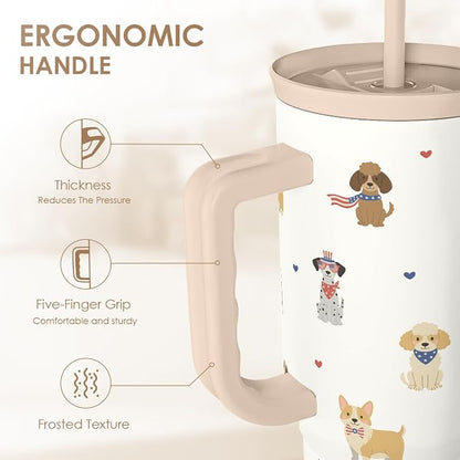 SANDJEST Dogs 40oz Tumbler - Image 3