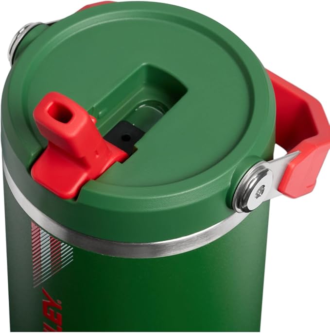 STANLEY IceFlow 2.0 Flip Straw Tumbler, 30 oz, Team Dark Green Red | Easy Carry - Image 4