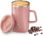 Ideus 16 oz Insulated Stainless Steel Coffee Mug by IDEUS