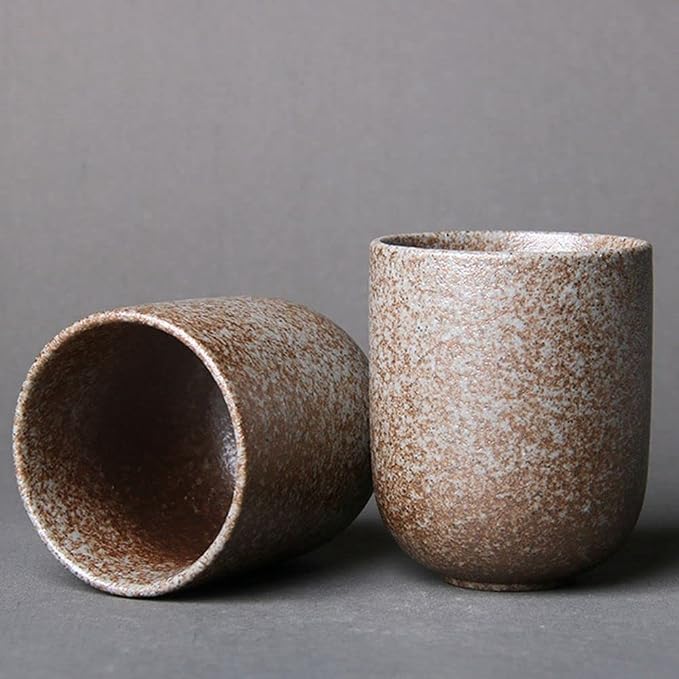 130ML Ceramic Tea, Kung Fu Cups Chinese Tea Cup, Japanese Style Handle-Less - Image 5