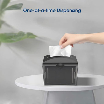 Tabletop Napkin Dispenser Black 8"x6.1"x6.5" | ABS, - Image 5