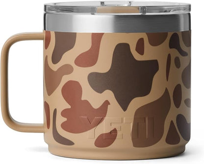 YETI Rambler 14 oz Ceramic Lined Stackable Mug, Vacuum Insulated, Stainless - Image 5
