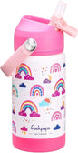 rockpapa 14 oz Kids Insulated Water Bottle，Stainless Steel Toddler Cups by rockpapa