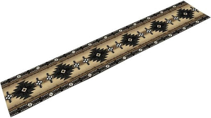 Aztec Southwest Table Runner, Ethnic Style Design Geometric Table Runners Table - Image 7