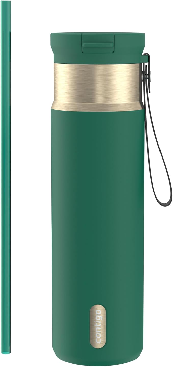 Contigo SnapSeal 24 oz Stainless Steel Vacuum-Insulated Water Bottle by Unknown